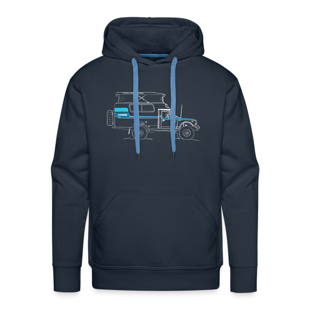 Premium Chinook Hoodie - navy