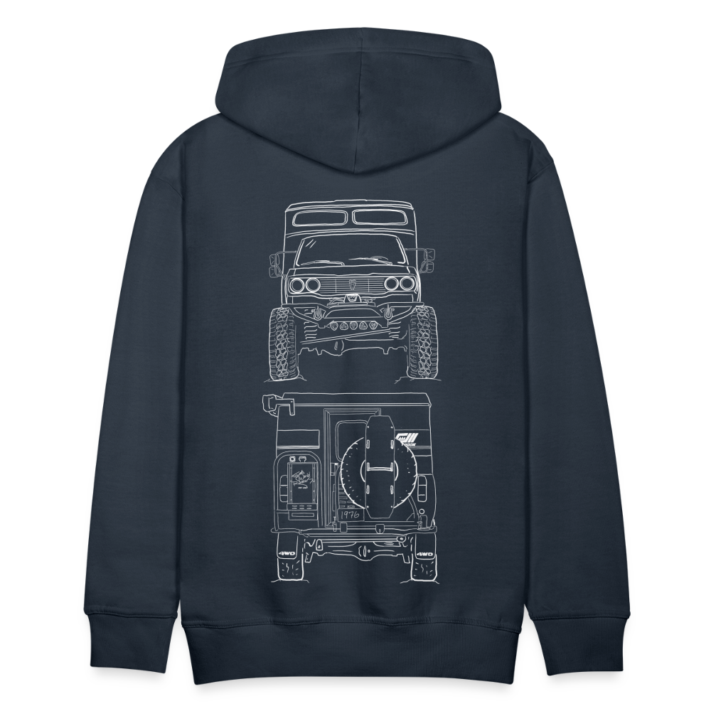 Premium Chinook Hoodie - navy
