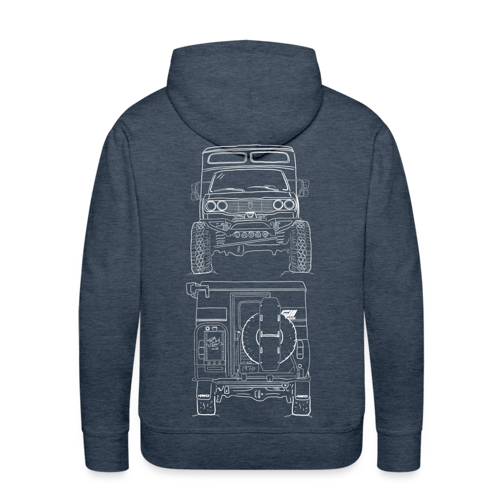 Premium Chinook Hoodie 2 - heather denim