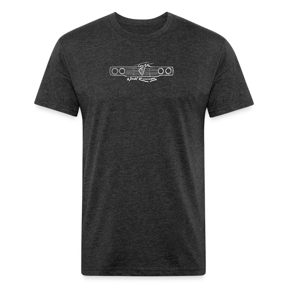 Hand Drawn Big Wheel Chinook T - heather black