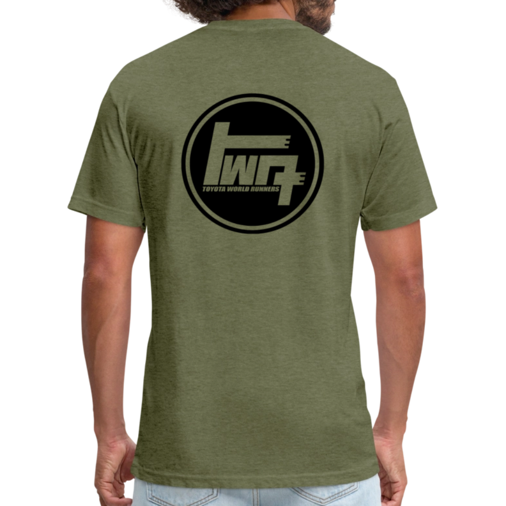 TWR Signature T - heather military green