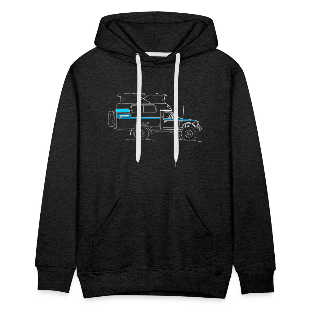 Premium Chinook Hoodie - charcoal grey
