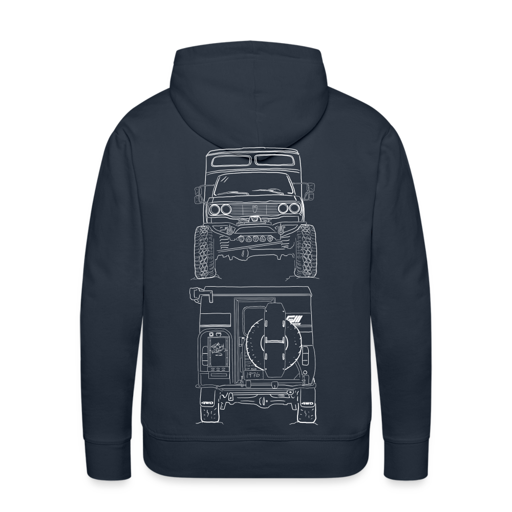 Premium Chinook Hoodie 2 - navy