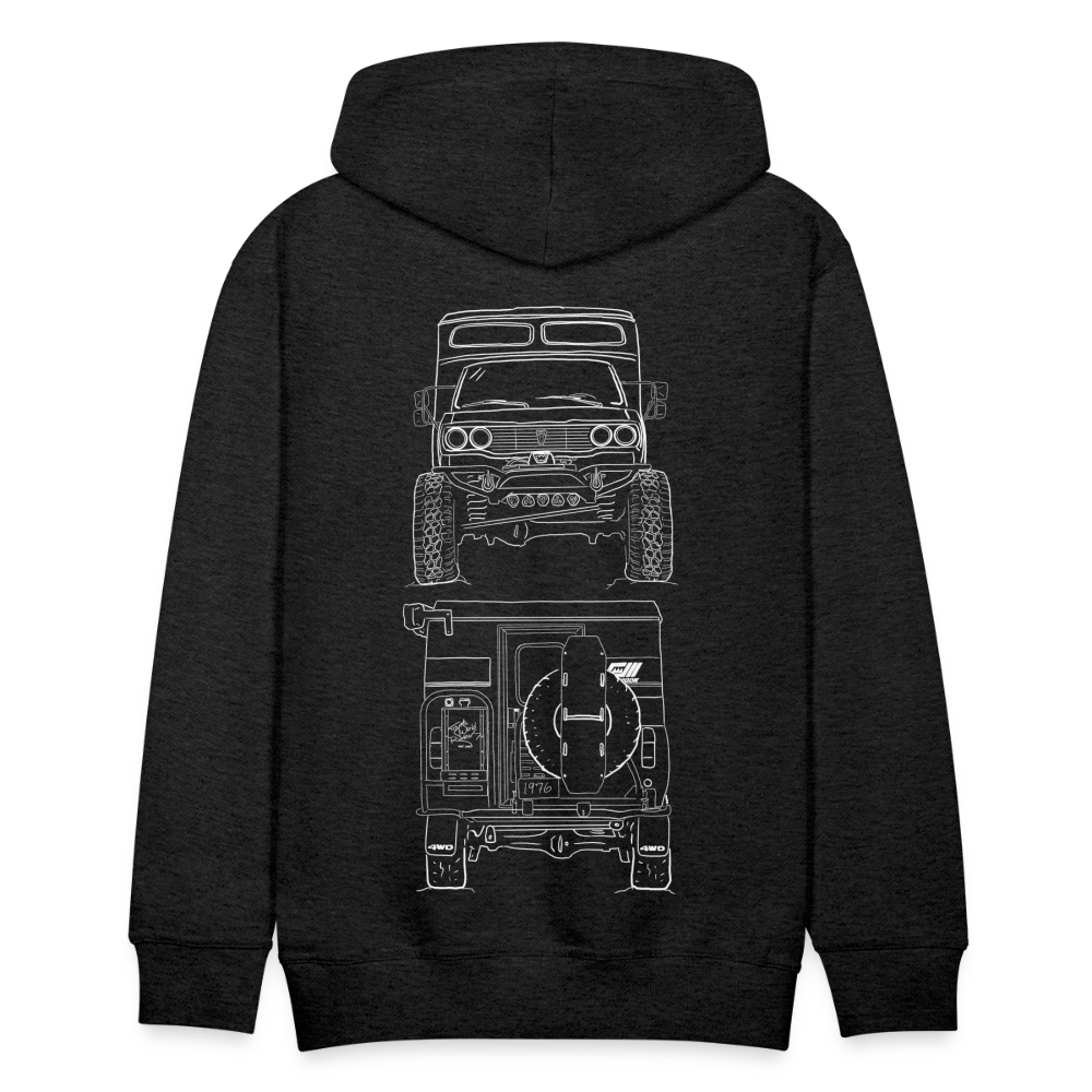 Premium Chinook Hoodie 2 - charcoal grey