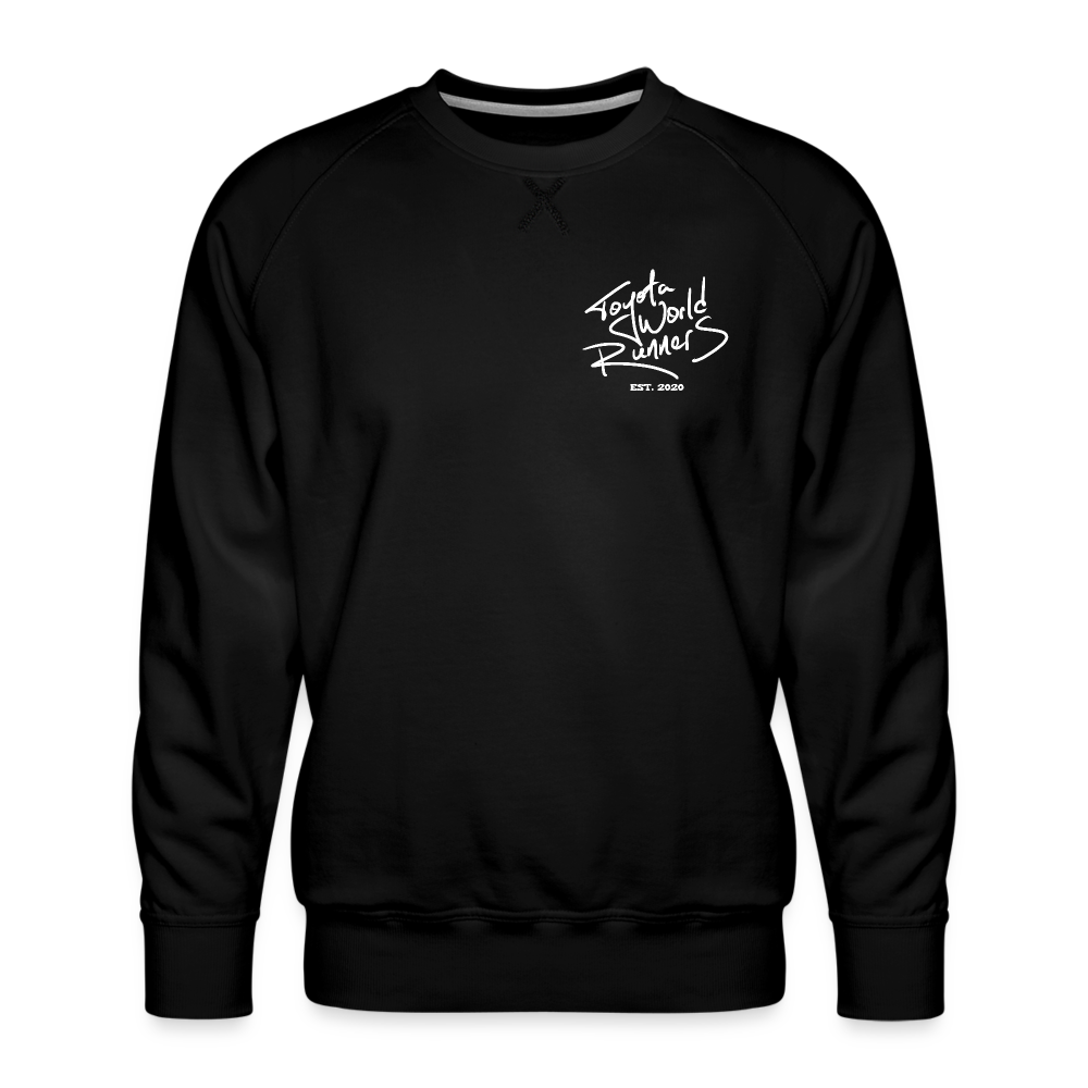 Chinook Side Profile Crewneck - black