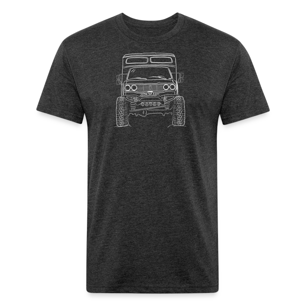 Hand Drawn Cruiser Chinook - heather black