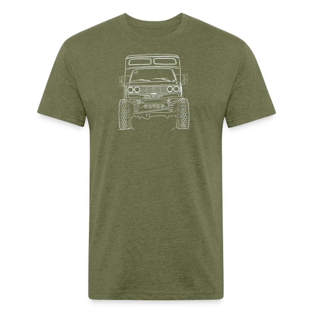 Hand Drawn Cruiser Chinook - heather military green