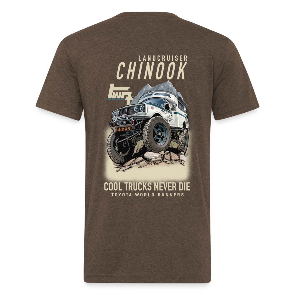 TWR Chinook | Cool Trucks Never Die | Full Back - heather espresso