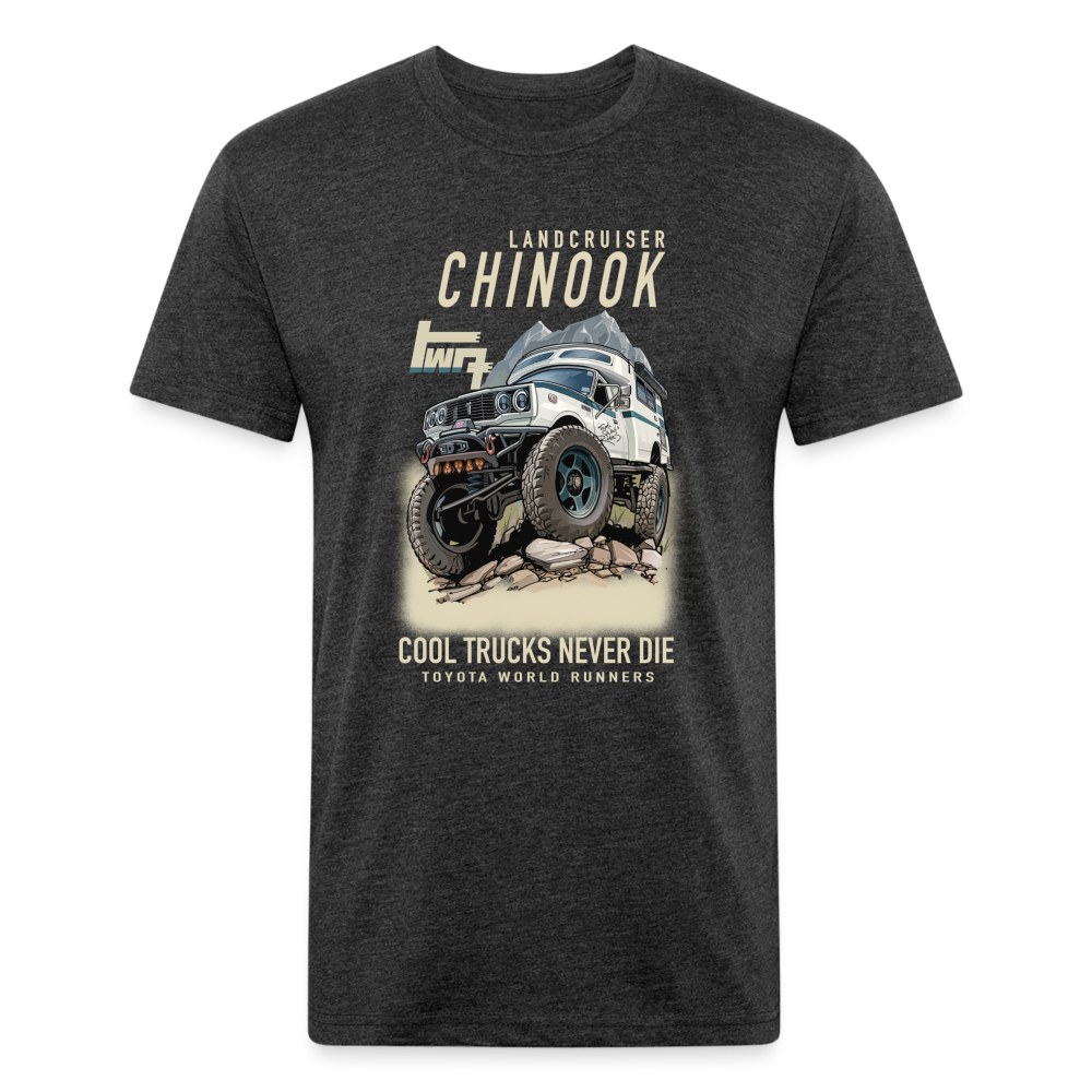TWR Chinook | Cool Trucks Never Die | Full Front - heather black