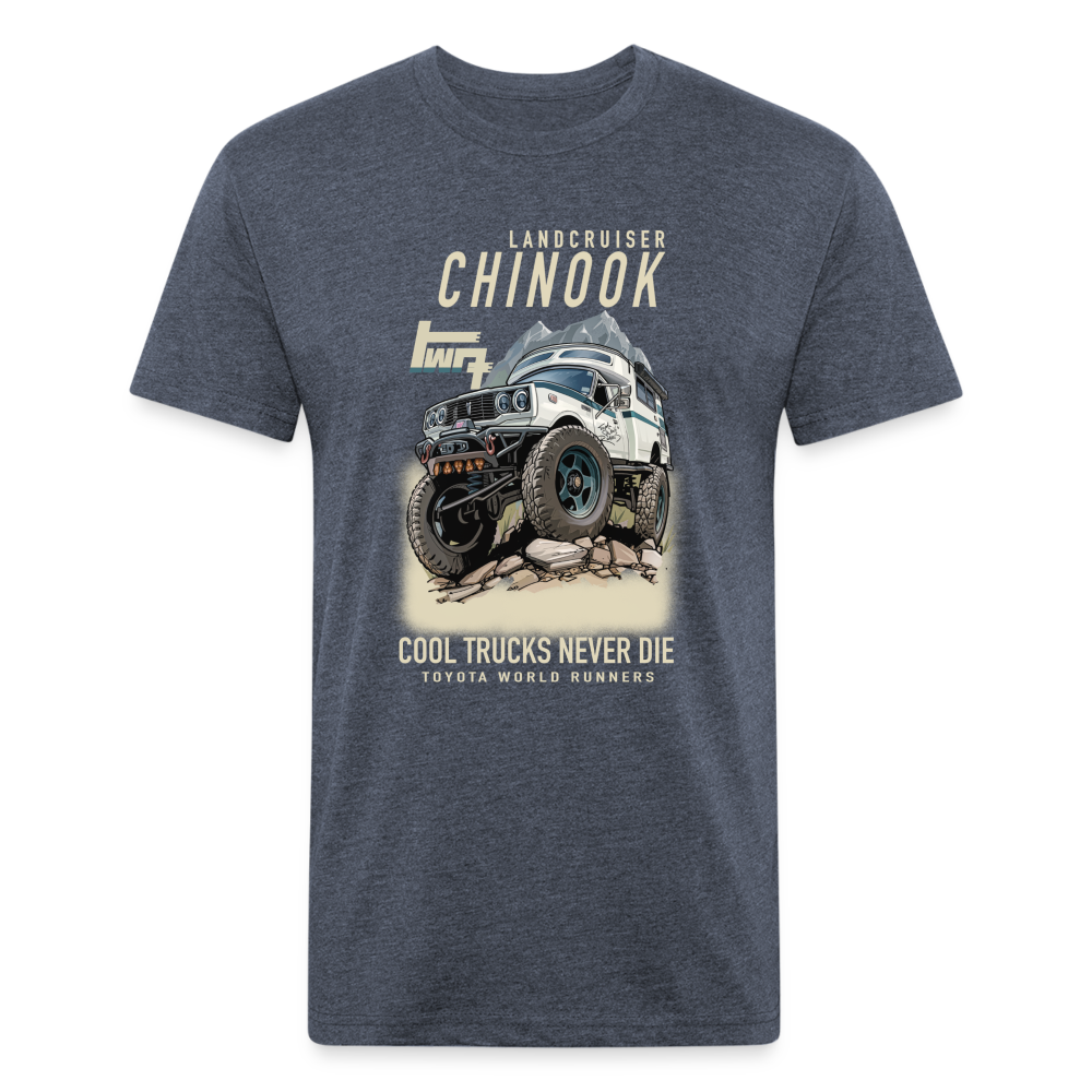 TWR Chinook | Cool Trucks Never Die | Full Front - heather navy