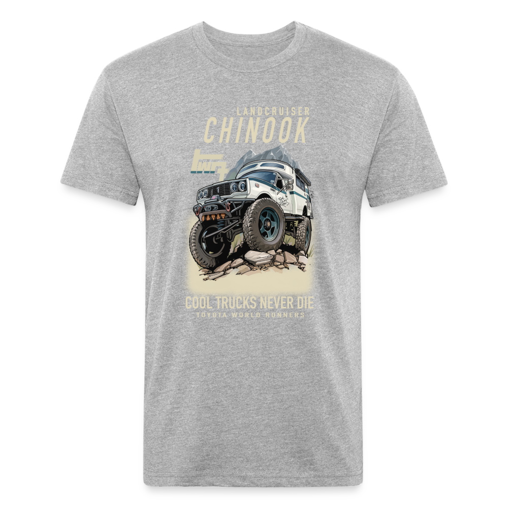 TWR Chinook | Cool Trucks Never Die | Full Front - heather gray
