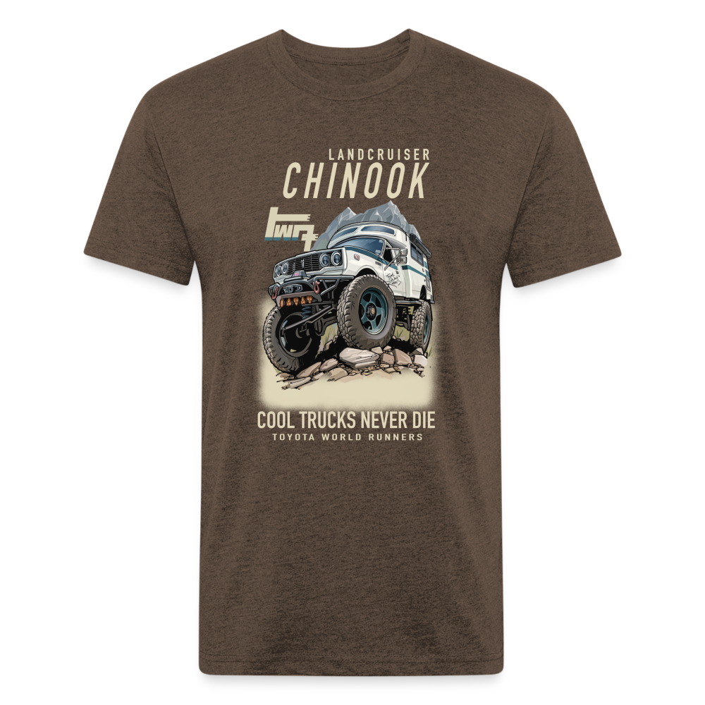 TWR Chinook | Cool Trucks Never Die | Full Front - heather espresso