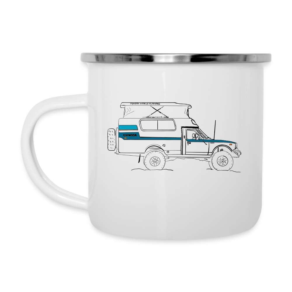 CHINOOK CAMP MUG - white