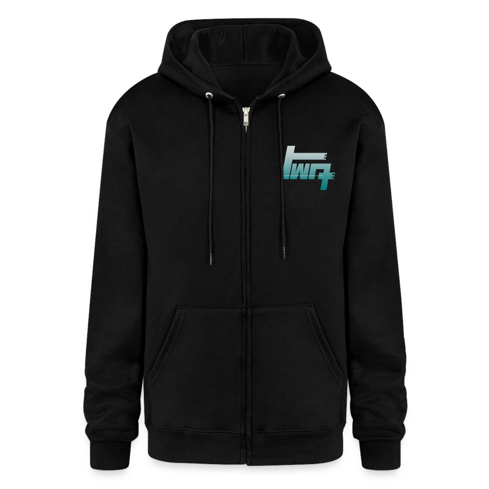 TWR Chinook Full Zip Hoodie - black
