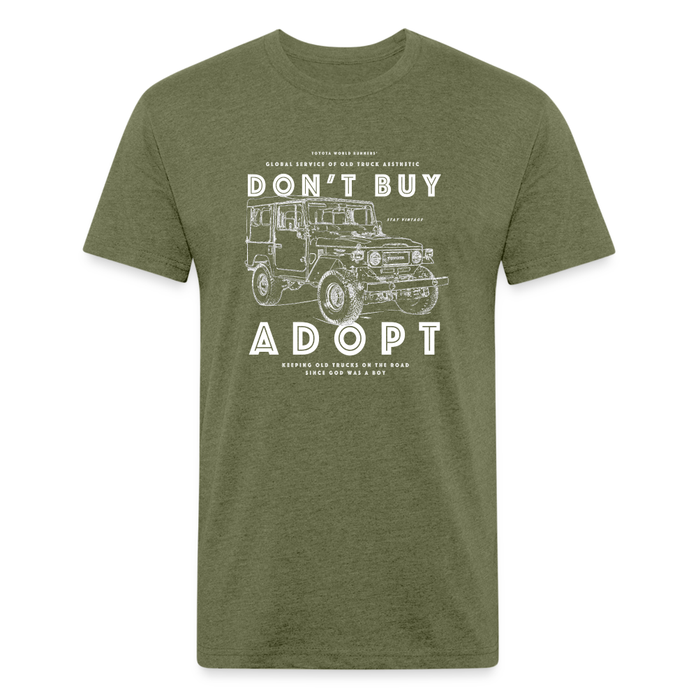 Don't Buy, Adopt | 40 Series - heather military green