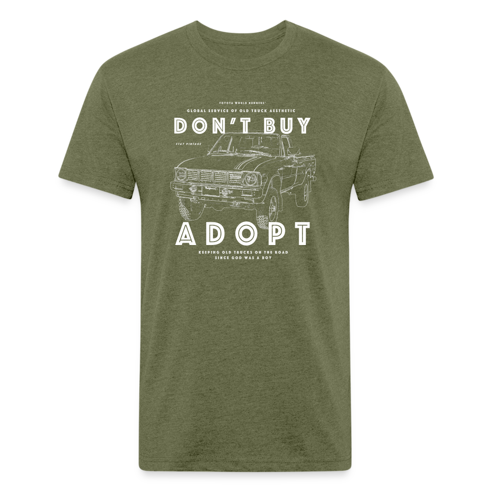 Don't Buy, Adopt | Mini-Truck - heather military green