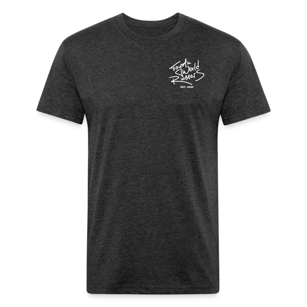Hand Drawn Side Profile Chinook - heather black