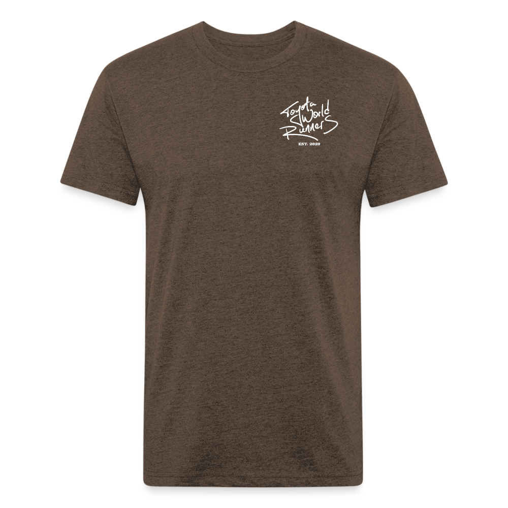 Hand Drawn Side Profile Chinook - heather espresso