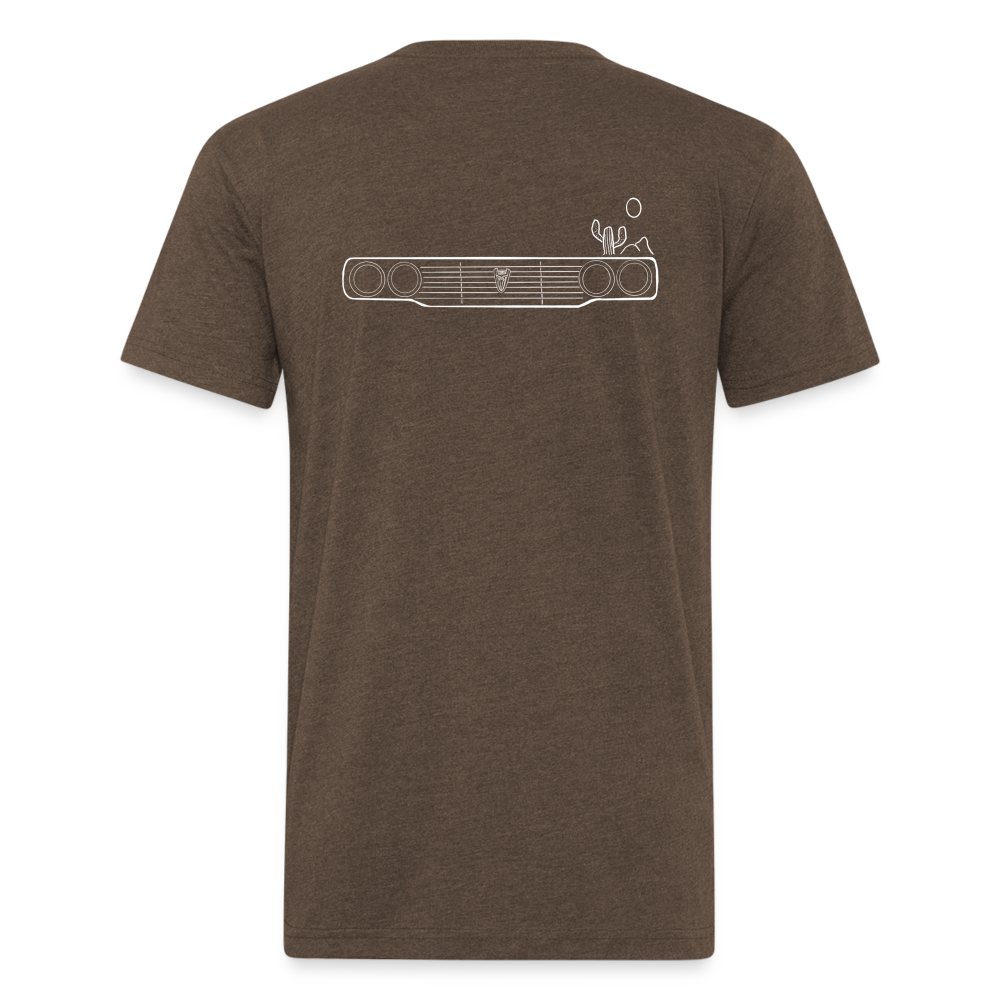 Chinook Grille on back - heather espresso