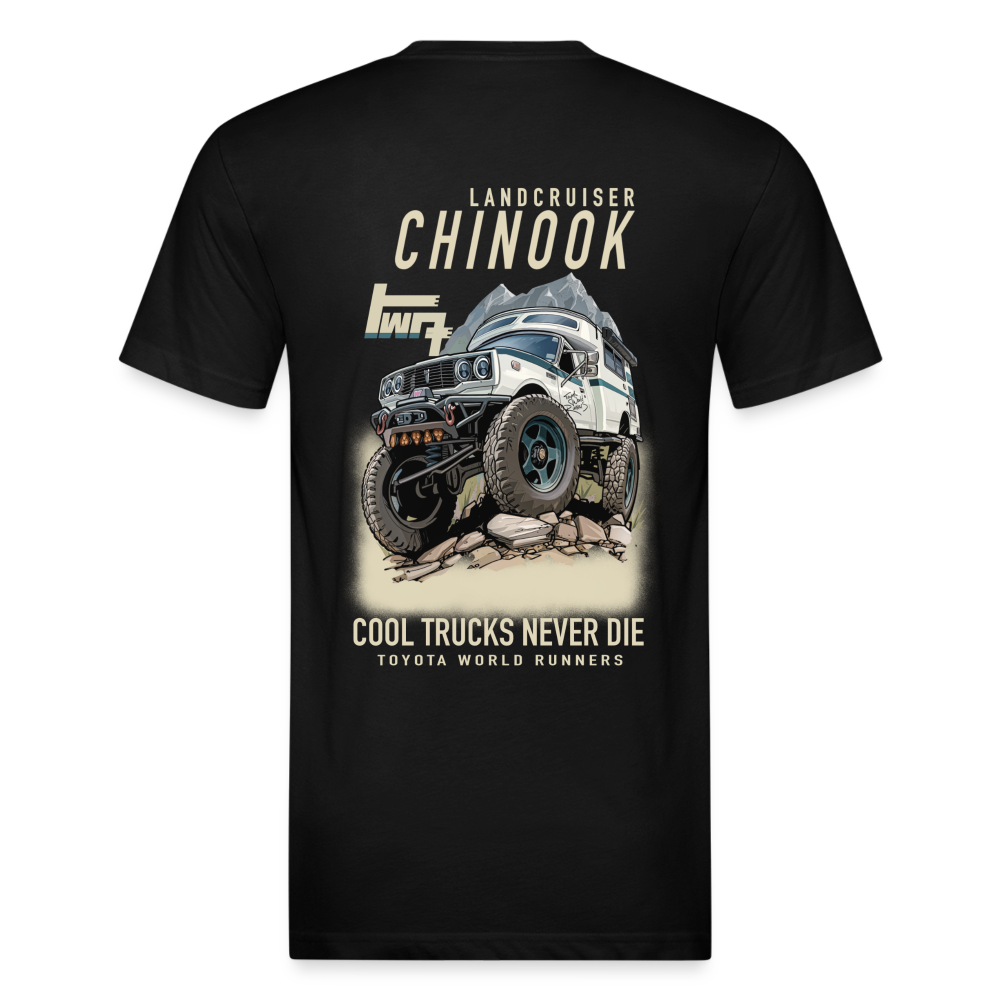 TWR Chinook | Cool Trucks Never Die | Full Back - black
