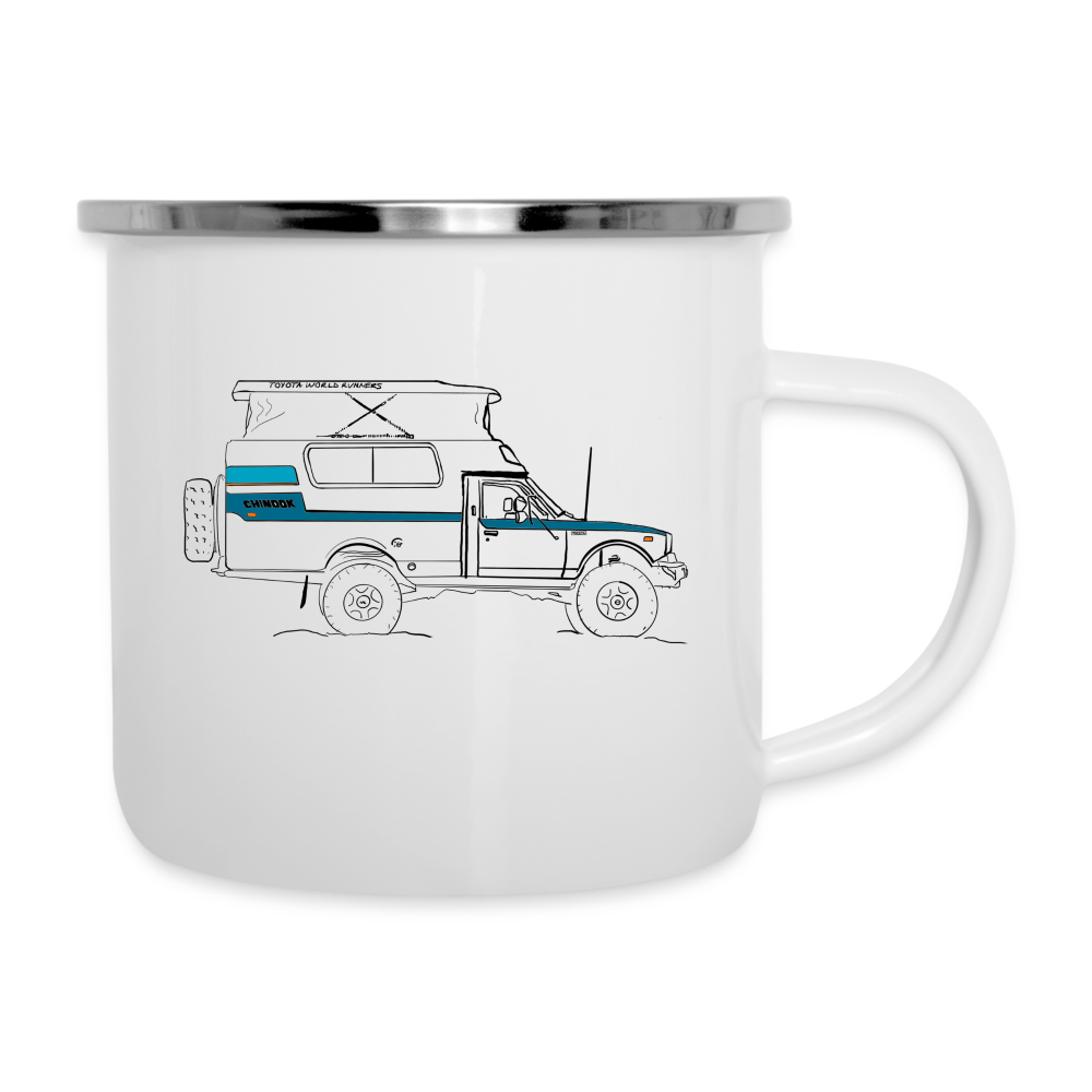 CHINOOK CAMP MUG - white